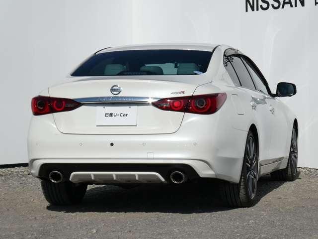 スカイライン ３．０　４００Ｒ　ホワイトレザーシート・前後ドラレコ（19枚目）