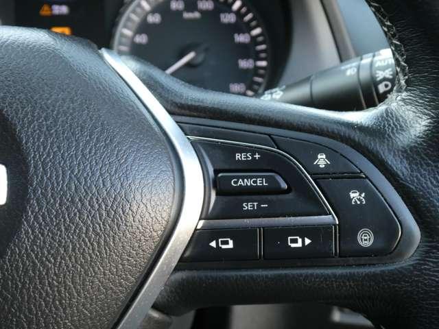 インテリジェントクルーズコントロール搭載。先行車との車間距離を保ちながら走行します。長距離の運転時に疲労を軽減できる機能です。