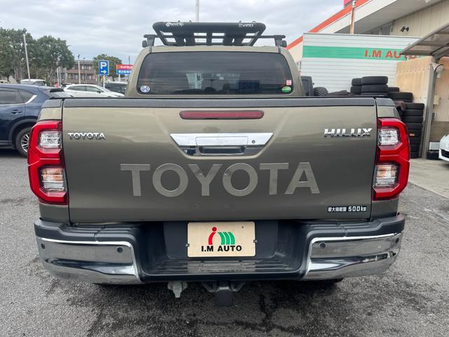 ハイラックス Ｚ　ワーク１７アルミ　ルーフラック　トノカバー　ベッドライナー　ナビ　バックカメラ　フルセグＴＶ　ドラレコ（3枚目）