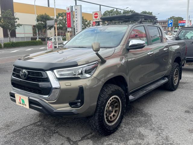 ハイラックス Ｚ　ワーク１７アルミ　ルーフラック　トノカバー　ベッドライナー　ナビ　バックカメラ　フルセグＴＶ　ドラレコ（7枚目）