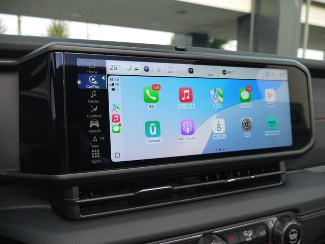 ジープ・ラングラーアンリミテッド ルビコン３９２　２０２４年最終モデル　スカイワンタッチパワートップ　ＷＡＲＮ電動ウインチ　純正可変マフラー　１２．３インチタッチスクリーンディスプレイ　３９２ロゴ入りナッパレザー　３５インチタイヤ　ガラスコーティング（14枚目）