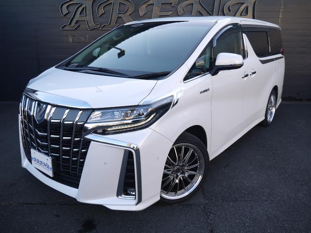 アルファードハイブリッド SR Cパッケージ オプションJBLサラウンドシステム ツインサンルーフ 電動リアモニター 3眼LEDヘッドライト 純正DVDレコーダー シーケンシャルウインカー リモコンエンジンスターター 寒冷地仕様 トヨタ点検記録簿(3枚目)