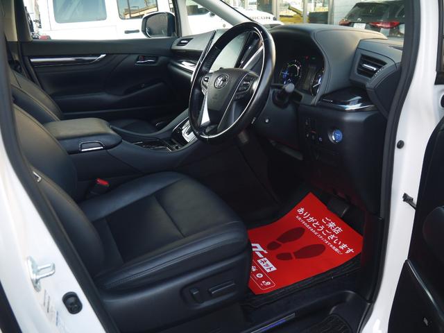 アルファードハイブリッド SR Cパッケージ オプションJBLサラウンドシステム ツインサンルーフ 電動リアモニター 3眼LEDヘッドライト 純正DVDレコーダー シーケンシャルウインカー リモコンエンジンスターター 寒冷地仕様 トヨタ点検記録簿(9枚目)