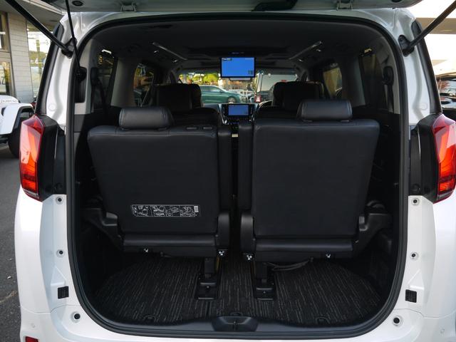 アルファードハイブリッド SR Cパッケージ オプションJBLサラウンドシステム ツインサンルーフ 電動リアモニター 3眼LEDヘッドライト 純正DVDレコーダー シーケンシャルウインカー リモコンエンジンスターター 寒冷地仕様 トヨタ点検記録簿(32枚目)