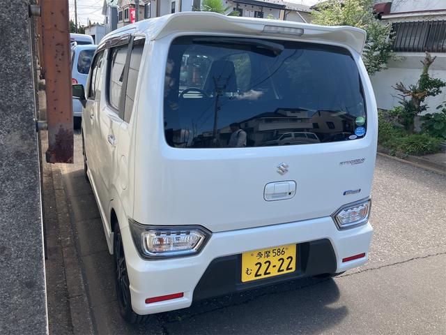 ワゴンＲ ＨＹＢＲＩＴ　Ｔ　スティングレー　ハイブリッドターボ　インパネＣＶＴ　衝突被害軽減ブレーキ　アイドリングストップ　インタークーラーターボ　キーレス　シートヒーター　フルフラット　ベンチシート（9枚目）