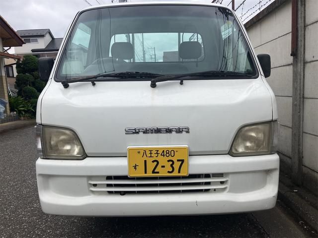 サンバートラック ＳＤＸ　４ＷＤ車　ナビ付き　マニュアル車　ＥＴＣ搭載車　最大積載量３５０キログラム　走行距離１２万キロ代（3枚目）