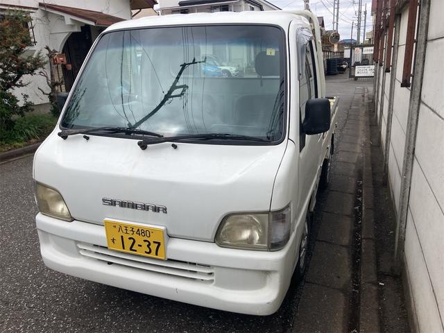 サンバートラック ＳＤＸ　４ＷＤ車　ナビ付き　マニュアル車　ＥＴＣ搭載車　最大積載量３５０キログラム　走行距離１２万キロ代（6枚目）