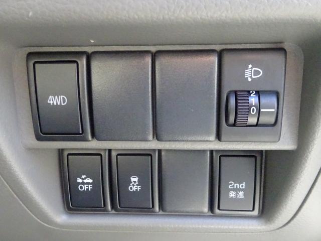 エブリイ ＰＡ　４ＷＤ　衝突被害軽減ブレーキ　２ｎｄ発進　プライバシーガラス　禁煙車　横滑り防止　スペアキー　取扱説明書　保証書（28枚目）