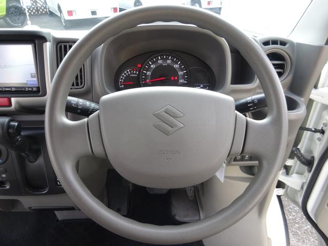 エブリイ ＰＣリミテッド　４ＡＴ　ナビ　キーレス　電動ミラー　パワーウィンドウ　コーナーセンサー　ＥＴＣ　禁煙車　オートライト　Ｂｌｕｅｔｏｏｔｈ　衝突軽減ブレーキ　横滑り防止装置　車線逸脱センサー　キャリア　ＰＶガラス（21枚目）