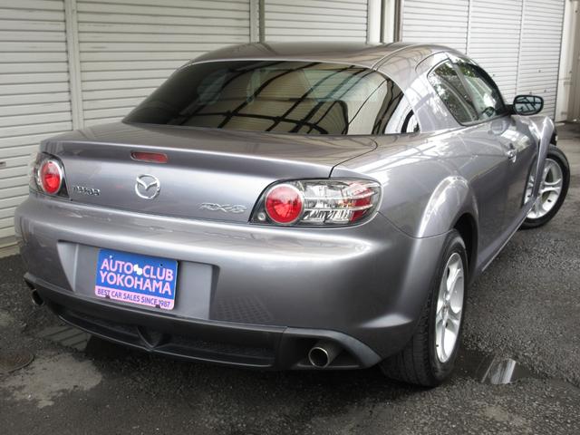 ＲＸ－８ ベースグレード　ワンオーナー　記録簿　５速ＭＴ　純正ナビ　ＢＯＳＥサウンド　ドライブレコーダー　ＥＴＣ　ＨＩＤライト　プライバシーガラス　サイドバイザー　キーレス＆スペアキー　純正アルミホイール（7枚目）