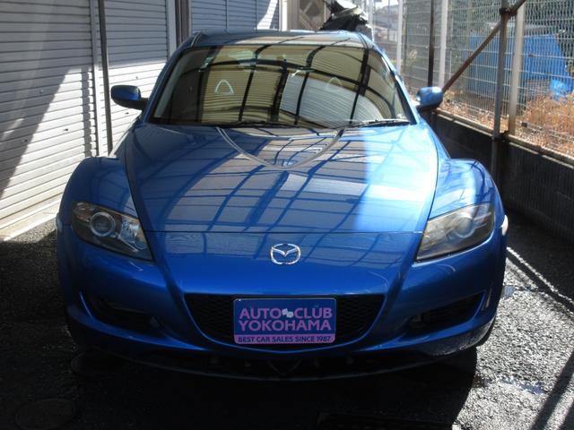 ＲＸ－８ 　ベースモデル　５ＭＴ　グレッディマフラー　キーレスエントリー　禁煙車　ＨＩＤ　運転席エアバッグ　助手席エアバッグ　ＡＢＳ　ＥＳＣ　エアコン　パワーステアリング　パワーウィンドウ（2枚目）