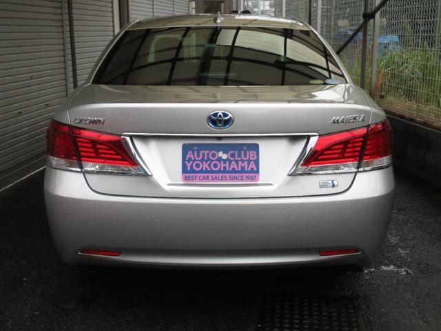 クラウンマジェスタ Fバージョン 最終型 セーフティセンス 黒革 メーカーOPナビTV 禁煙 フルセグ ミュージックサーバ ドライブレコーダー CD DVD再生 ミュージックプレイヤー接続可 バックカメラ パワーシート シートヒーター(5枚目)