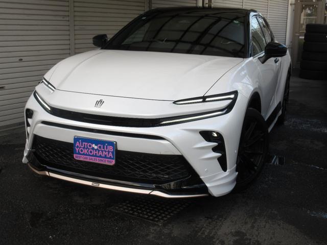 クラウンスポーツ RS E-Four 4WD モデリスタエアロ ガラスルーフ 黒革 PHEV フロントカメラ サイドカメラ バックカメラ 全周囲カメラ ミュージックプレイヤー接続可 革シート シートヒーター シートエアコン(4枚目)