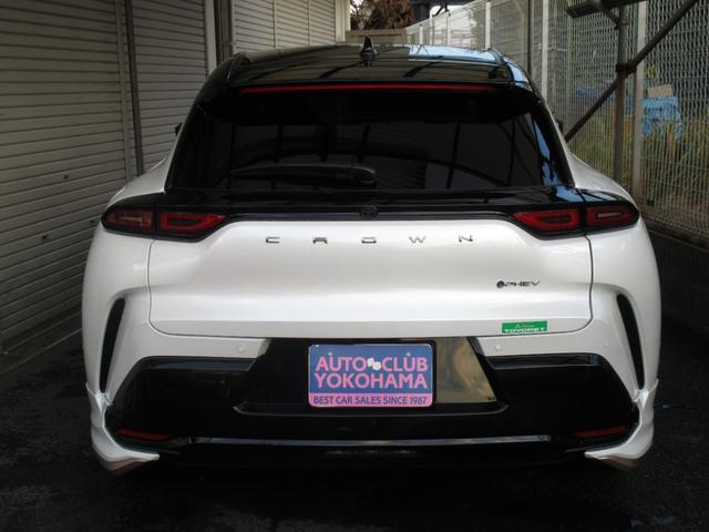 クラウンスポーツ RS E-Four 4WD モデリスタエアロ ガラスルーフ 黒革 PHEV フロントカメラ サイドカメラ バックカメラ 全周囲カメラ ミュージックプレイヤー接続可 革シート シートヒーター シートエアコン(5枚目)