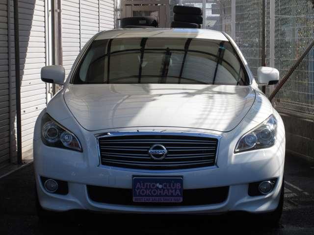 フーガ 370GT タイプS 黒革 専用バンパー&20アルミホイール&スポーツサスペンション 地デジTV 本革 ミュージックプレイヤー接続可 記録簿 盗難防止装置 クルーズコントロール パワーウィンドウ エアバッグ(2枚目)