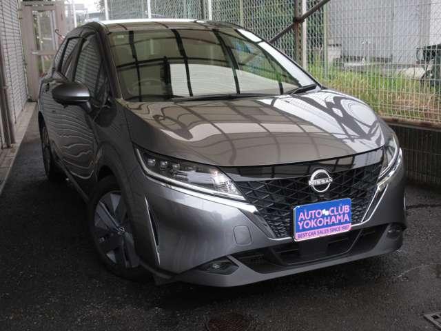 ノート Ｘ　プロパイロット　メーカーオプションナビＴＶ＆アラウンドビューモニター　地デジフルセグ　リアカメラ　衝突被害軽減ブレ－キ　前後センサー　全方位カメラ　横滑防止装置　ＥＴＣ付　インテリジェントキー（3枚目）