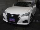 クラウンハイブリッド アスリートS メーカーOPナビTVキット プリクラッシュブレーキ バックカメラ フルセグ ミュージックプレイヤー接続可 DVD再生 シートヒーター パワーシート LEDヘッドランプ レーンアシスト 禁煙車 ETC 中古車画像_4