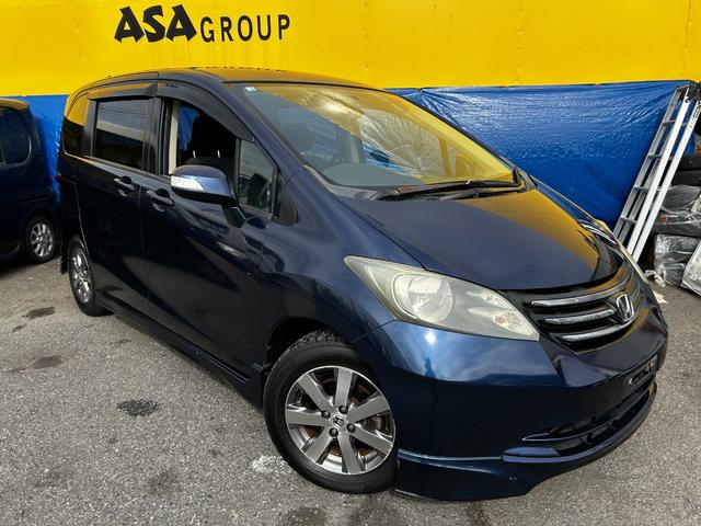 フリード Gi エアロ フルエアロ 両側パワースライドドア ナビ TV ETC バックカメラ 前後ドライブレコーダー ウィンカーミラー 7人乗り 走行距離58400キロ(6枚目)