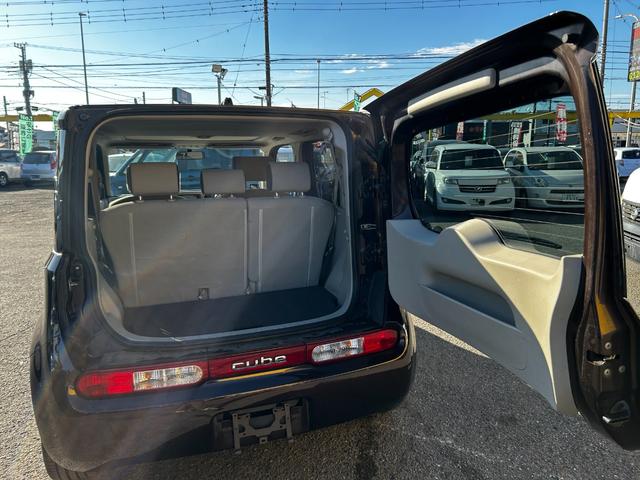 キューブ １５Ｇ　ガラスルーフ　スマートキー　Ｂｌｕｅｔｏｏｔｈ　ＨＤＤナビ　フルセグＴＶ　バックカメラ　ＥＴＣ　走行距離５５５００キロ（36枚目）