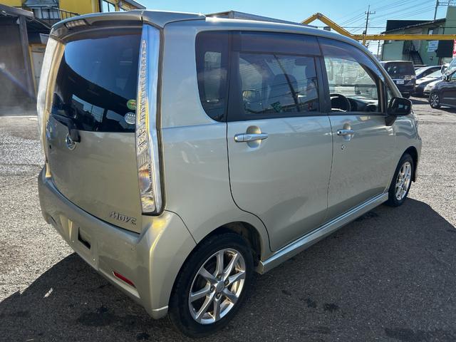 ムーヴ カスタム X フルエアロ 走行距離52200キロ スマートキー アイドリングストップ 1年間・走行距離無制限・保証付き(8枚目)