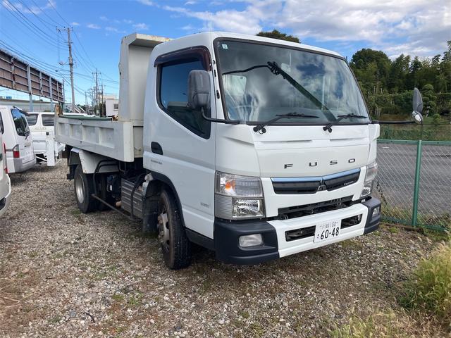 キャンター ダンプ　ＡＴ　４トンダンプ　ダブルタイヤ　フォグランプ　キーレス（4枚目）