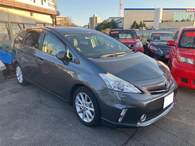 プリウスアルファ Gツーリングセレクション ナビ フルセグTV ETC バックカメラ オートライト スマートキー オートクルーズコントロール Bluetooth接続(3枚目)