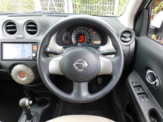 マーチ 12G 純正SDナビ フルセグTV バックカメラ プッシュスタート オートライト サイドカーテンエアバッグ(2枚目)