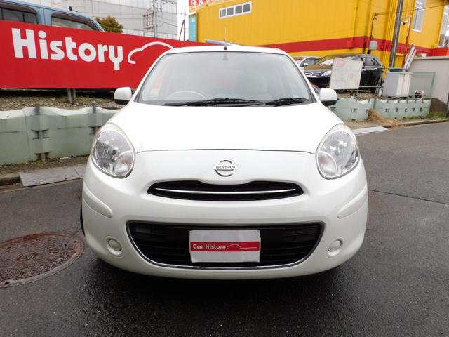 マーチ 12G 純正SDナビ フルセグTV バックカメラ プッシュスタート オートライト サイドカーテンエアバッグ(14枚目)