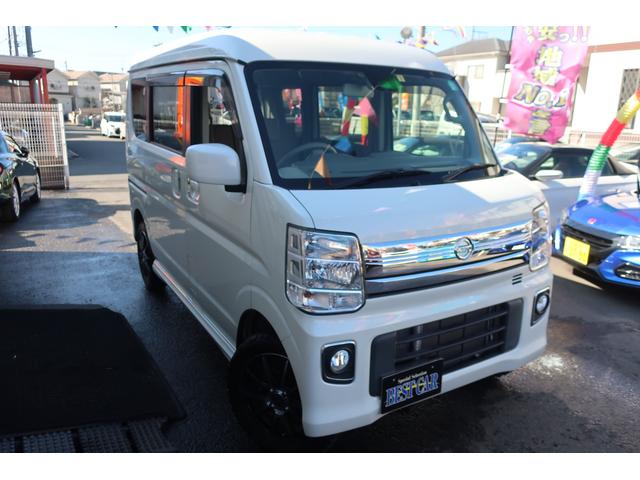 E リフトアップカスタム車 4WD&ターボ ハイルーフ ワンオーナー 純正オプションメモリーナビ&フルセグTV&バックカメラ 衝突軽減エマージェンシーブレーキサポート 左パワースライドドア キセノンライト(3枚目)