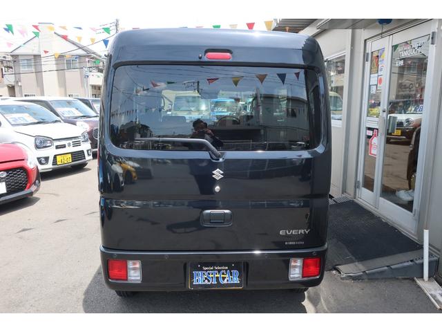 ジョインターボ ハイルーフ 衝突軽減スズキセーフティサポート 車線逸脱&踏み間違い防止機能 バックセンサー 横滑り防止機能 専用インテリア&ファブリックシート フロントメッキグリル オーバーヘッドコンソール リアヒーター 前後パワーウインドウ キーレスエントリー(8枚目)