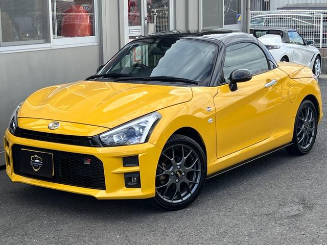 コペン ＧＲ　スポーツ　５速ＭＴ　・電動オープン　純正レカロ　純正ナビ　ＥＴＣ　ＧＲサイドスカート　オプションＨＫＳマフラー＆インパネパネル　フルセグＴＶ　ブルートゥース　ＣＤ　ＤＶＤ　シートヒーター　ＭＯＭＯステ　ＢＢＳ１６アルミ（22枚目）