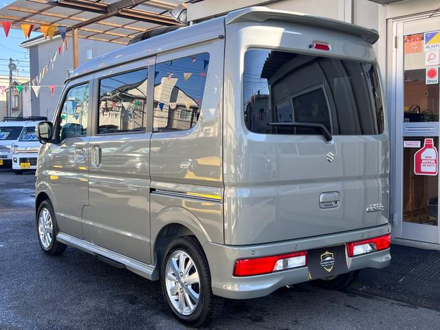 エブリイワゴン PZターボスペシャル ハイルーフ 4WD ・現行型 6型CVT 両側電動スライドドア シートヒーター ルーフコンソール 左側電動オートステップ リアヒーター バックセンサー スマートキー フルフラットシート デュアルカメラブレーキサポート(6枚目)