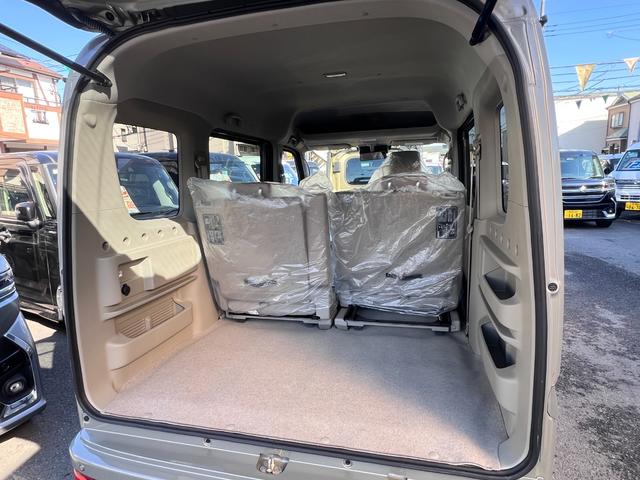 エブリイワゴン PZターボスペシャル ハイルーフ 4WD ・現行型 6型CVT 両側電動スライドドア シートヒーター ルーフコンソール 左側電動オートステップ リアヒーター バックセンサー スマートキー フルフラットシート デュアルカメラブレーキサポート(13枚目)
