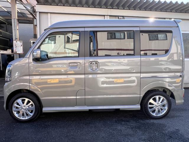 エブリイワゴン PZターボスペシャル ハイルーフ 4WD ・現行型 6型CVT 両側電動スライドドア シートヒーター ルーフコンソール 左側電動オートステップ リアヒーター バックセンサー スマートキー フルフラットシート デュアルカメラブレーキサポート(25枚目)