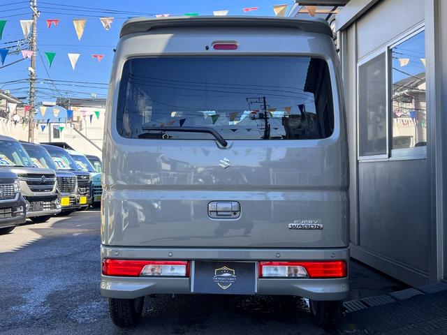 エブリイワゴン PZターボスペシャル ハイルーフ 4WD ・現行型 6型CVT 両側電動スライドドア シートヒーター ルーフコンソール 左側電動オートステップ リアヒーター バックセンサー スマートキー フルフラットシート デュアルカメラブレーキサポート(26枚目)