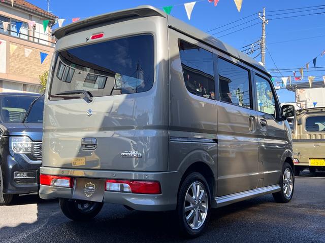 エブリイワゴン PZターボスペシャル ハイルーフ 4WD ・現行型 6型CVT 両側電動スライドドア シートヒーター ルーフコンソール 左側電動オートステップ リアヒーター バックセンサー スマートキー フルフラットシート デュアルカメラブレーキサポート(27枚目)