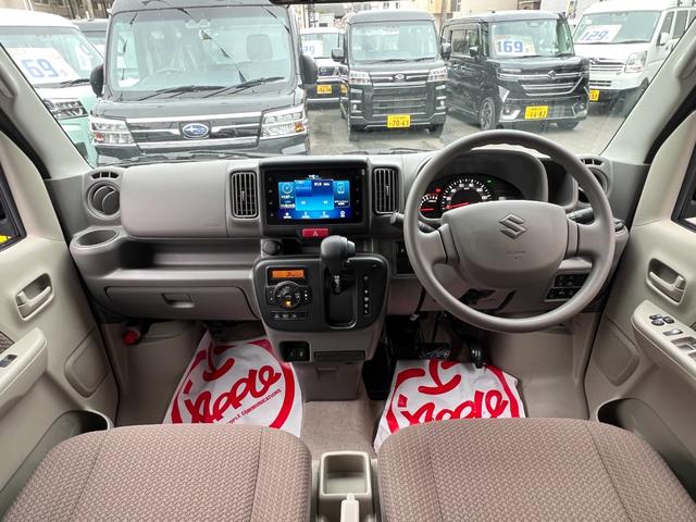 エブリイ ジョインターボ ・現行型 6型CVT 純正スマホ連携ディスプレイオーディオ Bカメラ 両側電動スライドドア オートエアコン ルーフコンソール シートヒーター リアヒーター バックセンサー デュアルカメラブレーキ(14枚目)