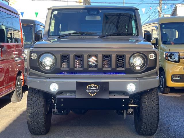 ジムニー ＸＣターボ　４ＷＤ　５速ＭＴ　・ＪＡＯＳリフトＵＰセット　鍛造アルミ　ケンウッド９型ナビ　Ｂカメラ　フルセグＴＶ　ＢＴ接続　ＥＴＣ　茶革調シートカバー　社外前後バンパー＆プレート＆マフラー＆テールランプ　ラノーズＥＣＵハイオク仕様（29枚目）
