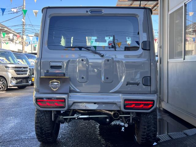 ジムニー ＸＣターボ　４ＷＤ　５速ＭＴ　・ＪＡＯＳリフトＵＰセット　鍛造アルミ　ケンウッド９型ナビ　Ｂカメラ　フルセグＴＶ　ＢＴ接続　ＥＴＣ　茶革調シートカバー　社外前後バンパー＆プレート＆マフラー＆テールランプ　ラノーズＥＣＵハイオク仕様（31枚目）