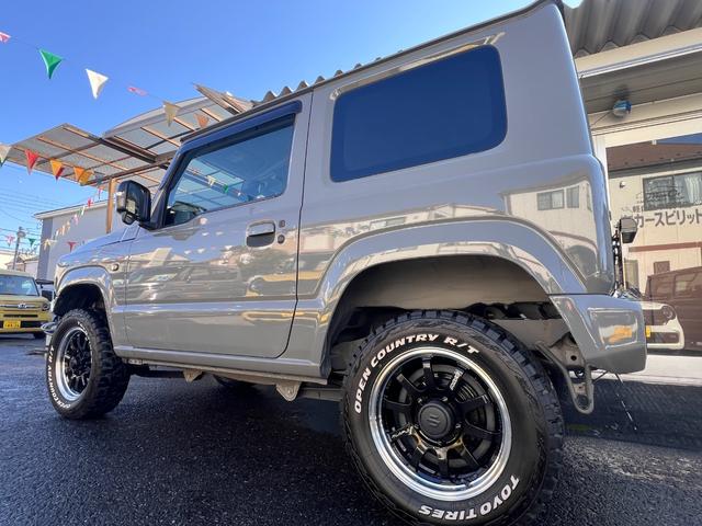ジムニー ＸＣターボ　４ＷＤ　５速ＭＴ　・ＪＡＯＳリフトＵＰセット　鍛造アルミ　ケンウッド９型ナビ　Ｂカメラ　フルセグＴＶ　ＢＴ接続　ＥＴＣ　茶革調シートカバー　社外前後バンパー＆プレート＆マフラー＆テールランプ　ラノーズＥＣＵハイオク仕様（36枚目）