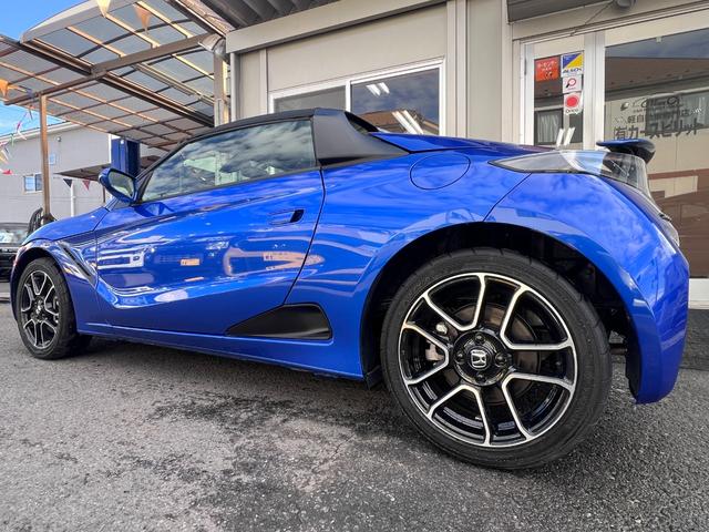 S660 α(アルファ) 後期型 オートマ車 ・スカイサウンドインターナビ Bカメラ フルセグTV ドラレコ ETC アクティブスポイラー フロアマット ドライビングパッド ドキュメントバッグ ブルートゥース USB 純正アルミ シートヒーター(30枚目)