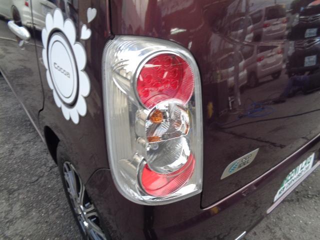 ミラココア ココアプラスＸ　純正ナビ　ＤＶＤ再生　ワンセグ　スマートキー　バックカメラ　ＥＴＣ　アイドリングストップ　社外アルミ　ベンチシート（35枚目）