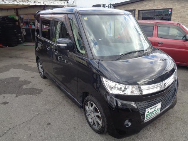 パレットＳＷ ＴＳ　社外ナビ　ワンセグ　ＤＶＤ再生　バックカメラ　両側電動スライド　スマートキー　ＥＴＣ　ＨＩＤライト　純正アルミ　ベンチシート　サイドエアバッグ（13枚目）