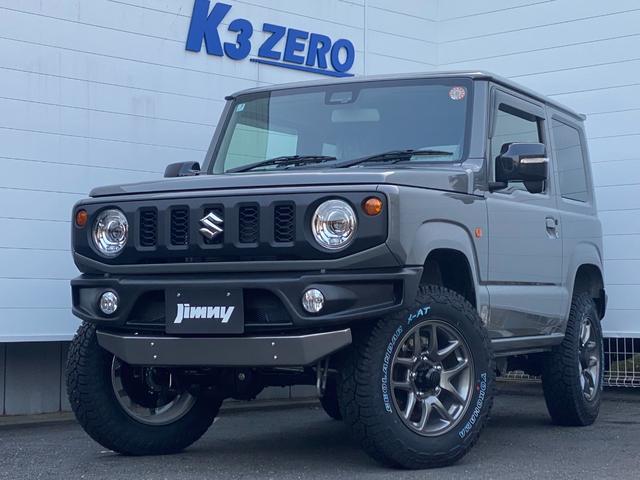 ジムニー XC K3ZEROコンプリートカー 届出済み未使用車 リフトアップ ショートバンパー ジオランダX-AT オートクルーズコントロール フルフラット(3枚目)