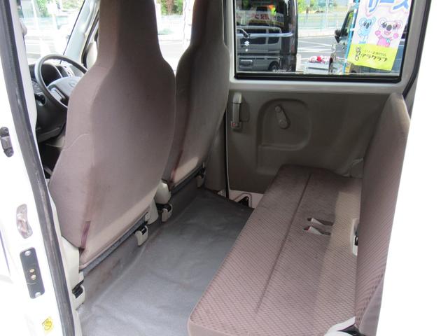 スクラム PCスペシャル 軽バン CVT 衝突被害軽減システム ETC 両側スライドドア キーレスエントリー 電動格納ミラー ESC エアコン パワーウィンドウ 運転席エアバッグ 助手席エアバッグ 記録簿 CD(22枚目)