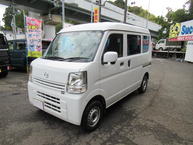 スクラム PCスペシャル 軽バン CVT 衝突被害軽減システム ETC 両側スライドドア キーレスエントリー 電動格納ミラー ESC エアコン パワーウィンドウ 運転席エアバッグ 助手席エアバッグ 記録簿 CD(39枚目)