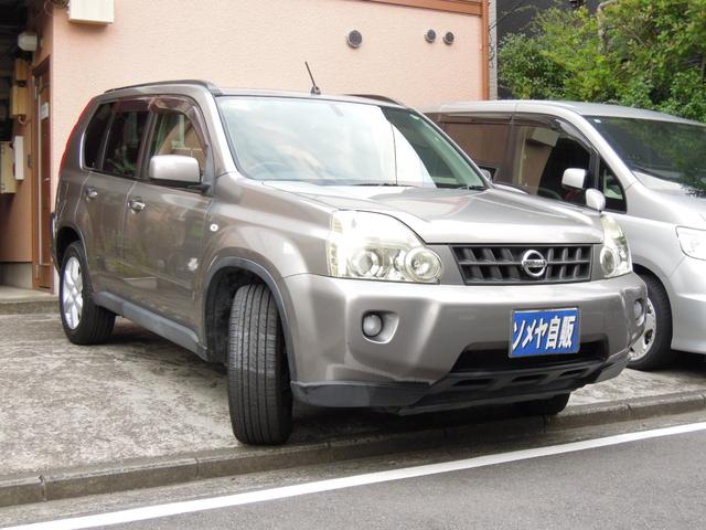 エクストレイル ２０Ｘ　禁煙　ワンオーナー　パートタイム４ＷＤ　純正ナビ　フルセグＴＶ　バックカメラ　スマートキー　オートＨＩＤライト　オートエアコン　純正１７インチアルミ　ＥＴＣ　記録簿　取説（3枚目）