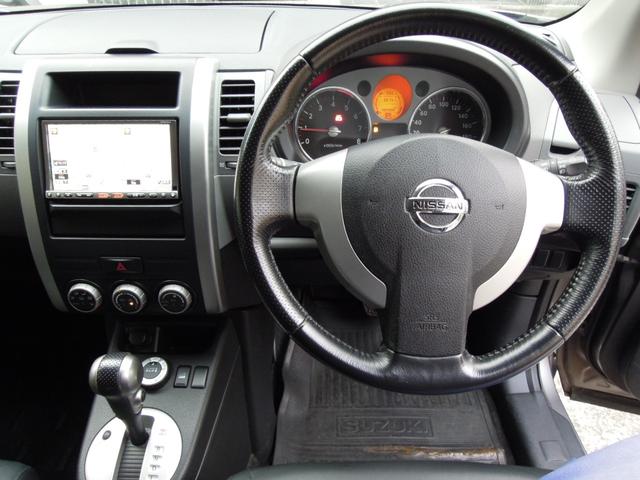 エクストレイル ２０Ｘ　禁煙　ワンオーナー　パートタイム４ＷＤ　純正ナビ　フルセグＴＶ　バックカメラ　スマートキー　オートＨＩＤライト　オートエアコン　純正１７インチアルミ　ＥＴＣ　記録簿　取説（20枚目）