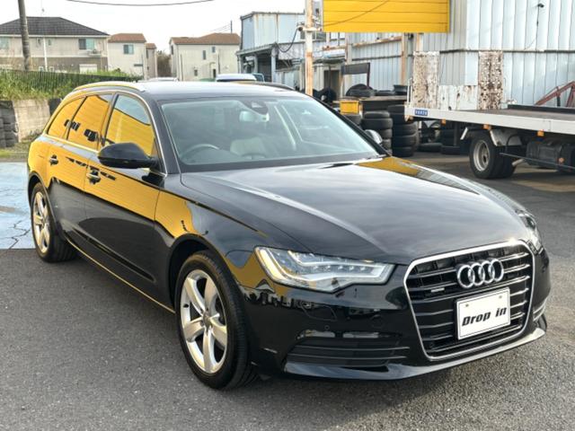 アウディ A6アバント 2.8FSIクワトロ 4WD 1オーナー車 黒