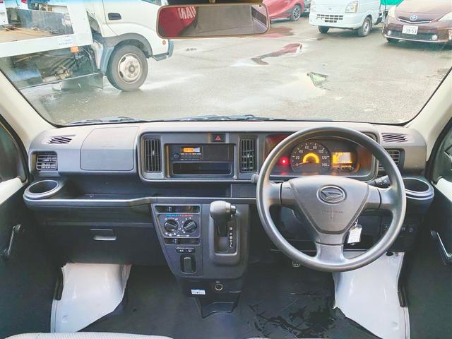 ハイゼットカーゴ スペシャルＳＡＩＩＩ　１オーナー　衝突被害軽減ブレーキ　車線逸脱警報　リアクリアランスソナー　ルーフキャリア　オートハイビーム　ＥＴＣ　Ｗエアバッグ　ＡＢＳ　横滑り防止装置　オーバーヘッドシェルフ　スペアキー　取説　記録簿（9枚目）